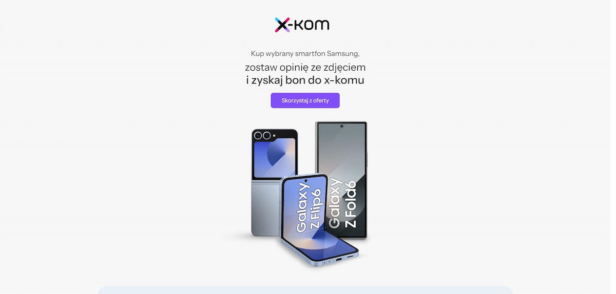 Landing page - X-kom