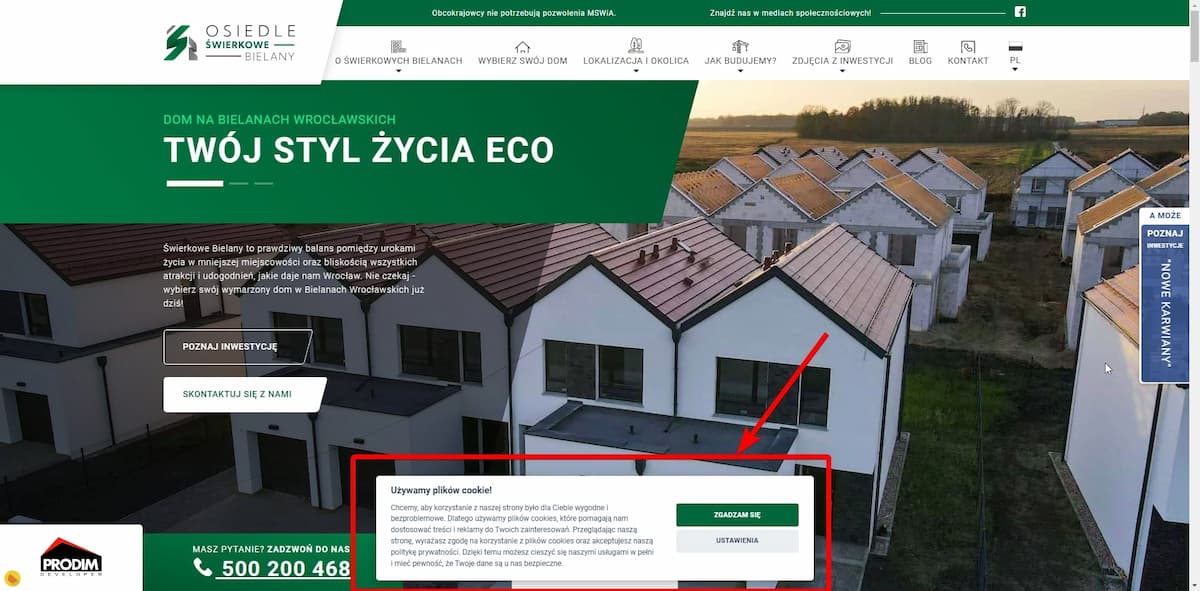 Popup - przykład