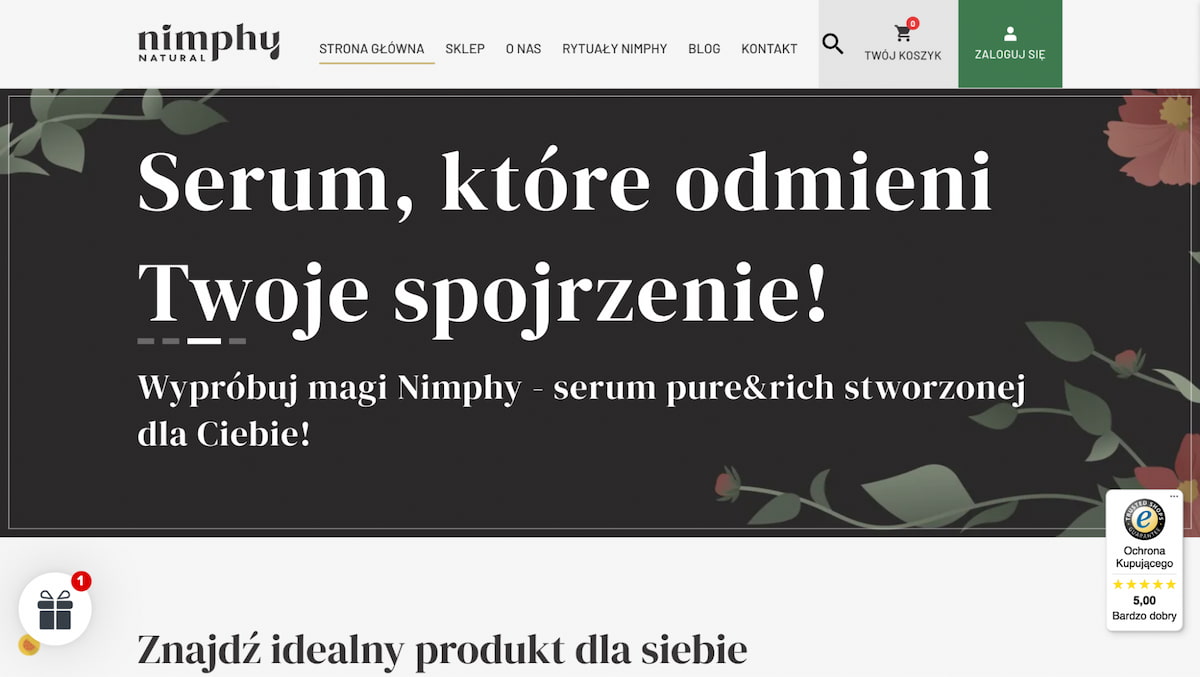 Aspekt wizualny strony